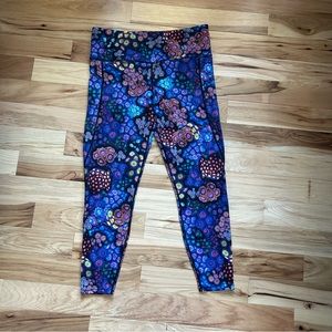 Blackmilk NWOT Coral Garden leggings ❤️